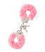 Dreamtoys DREAM TOYS HANDCUFFS WITH PLUSH PINK