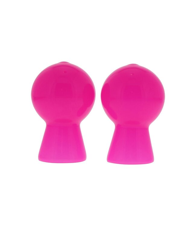 NMC NIPPLE SUCKER PAIR IN SHINY PINK