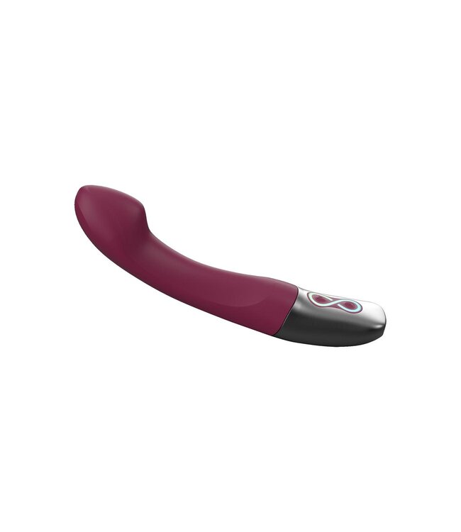NMC NMC SILICONE RECHARGEABLE VIBRATOR RUBINE RED