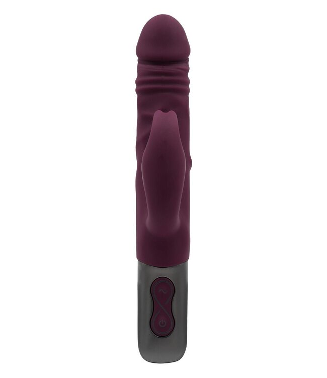 NMC NMC SILICONE RECHARGEABLE VIBRATOR RUBINE RED