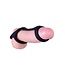 NMC NMC SILICONE COCK STRAP WITH BALL STRETCHER BLACK