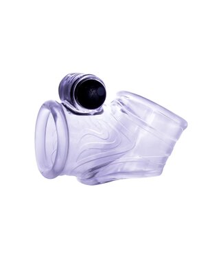 NMC NMC TPE PENIS SLEEVE WITH 10 DYNAMIC RHYTHMS VIBRATING BULLET CLEAR