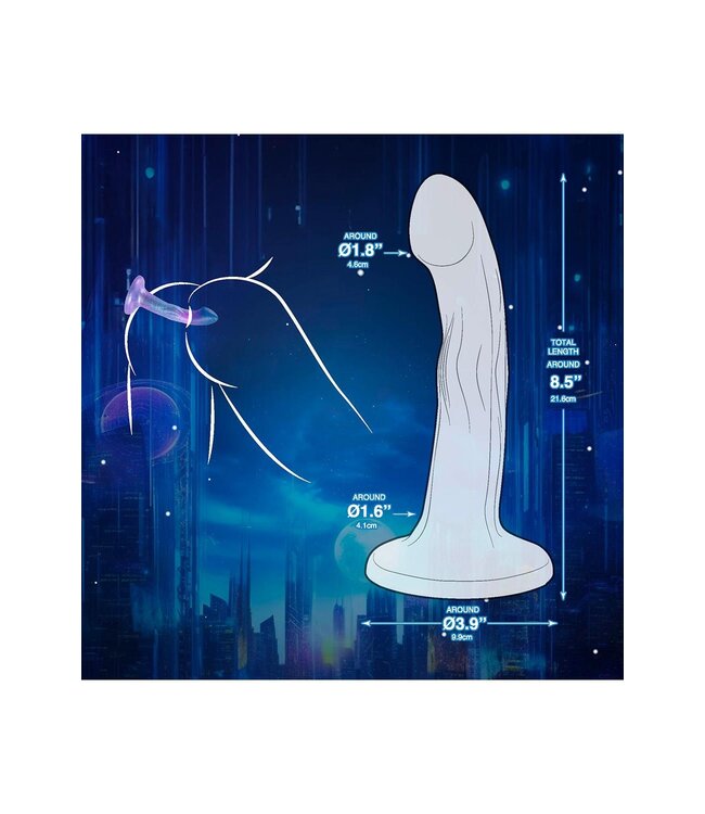 NMC NMC 7.5 INCH SILICONE MONSTER DILDO