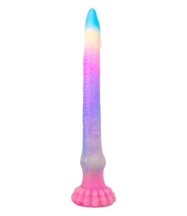 NMC NMC 17.5 INCH SILICONE MONSTER DILDO GLOW IN THE DARK