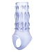NMC NMC 3 INCH TPE TRANSPARENT PENIS ENHANCER WITH BALL STRAP