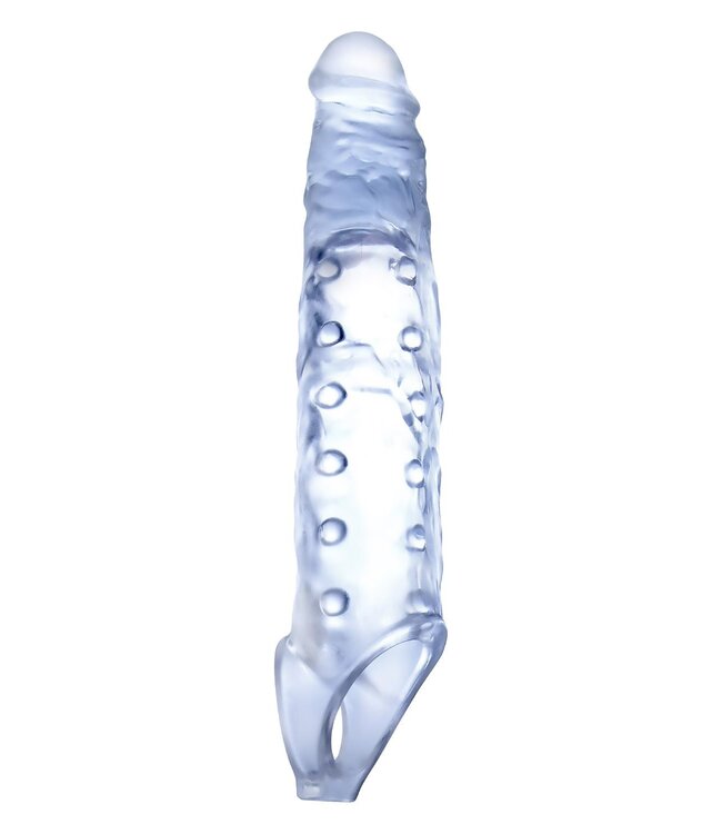 NMC NMC 9 INCH TPE TRANSPARENT PENIS LENGTH ENHANCER WITH BALL STRAP