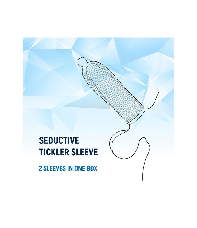 NMC NMC 2 SEDUCTIVE TICKLER SLEEVES SET CLEAR