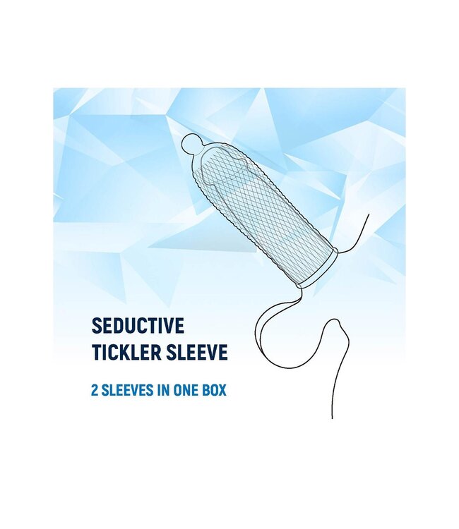 NMC NMC 2 SEDUCTIVE TICKLER SLEEVES SET CLEAR