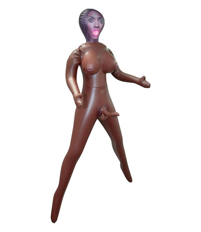 NMC NMC 150CM THE TRANSSEXUAL LOVE DOLL WITH 5.5 INCH PVC DILDO