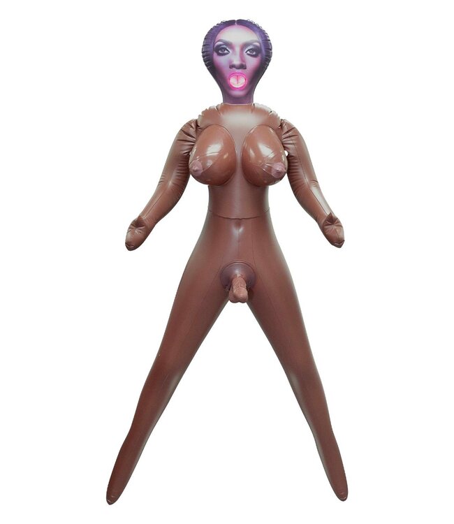 NMC NMC 150CM THE TRANSSEXUAL LOVE DOLL WITH 5.5 INCH PVC DILDO