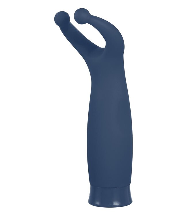 NMC NMC 5 INCH RECHARGEABLE SILICONE 10 FUNCTIONS SPEED VIBRATOR BLUE