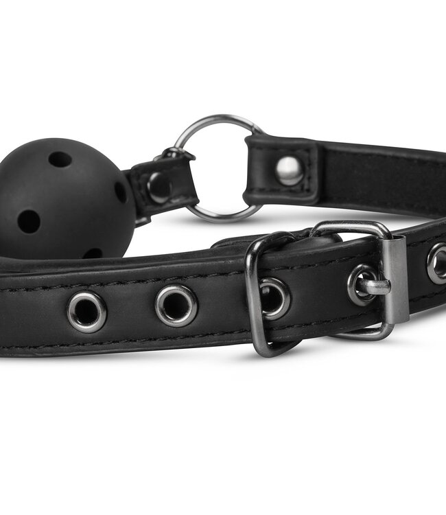 Easytoys Fetish Collection Easytoys Fetish - Open Ball Gag Met Tepelklemmen