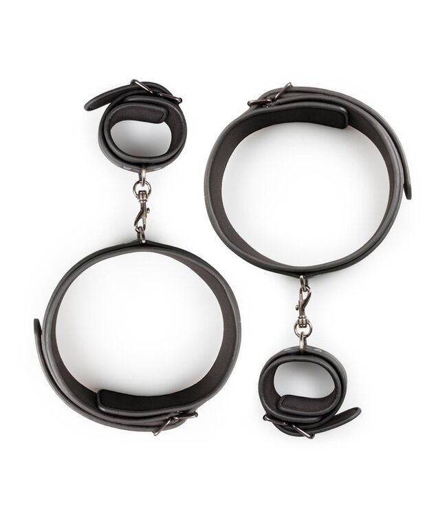 Easytoys Fetish Collection Easytoys Fetish - Thigh & Wrist Cuff Set - Black