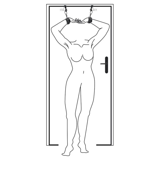 Easytoys Fetish Collection Easytoys Fetish - Over the Door Wrist Cuffs