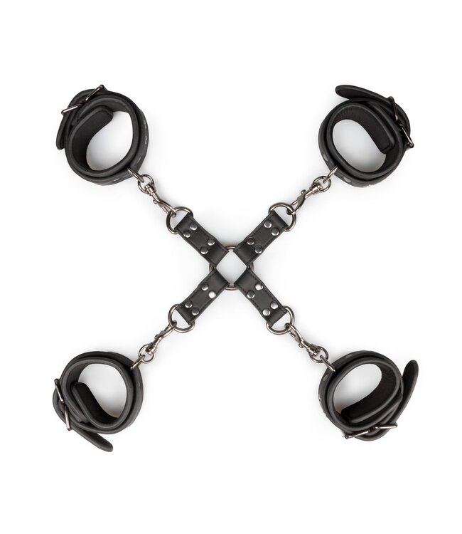 Easytoys Fetish Collection Easytoys Fetish - Hogtie With Hand and Anklecuffs - Zwart