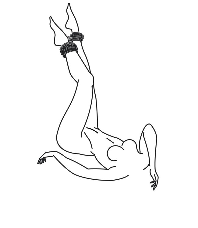 Easytoys Fetish Collection Easytoys Fetish - Enkelboeien - Zwart