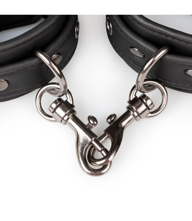 Easytoys Fetish Collection Easytoys Fetish - Kunstlederen Handboeien - Zwart