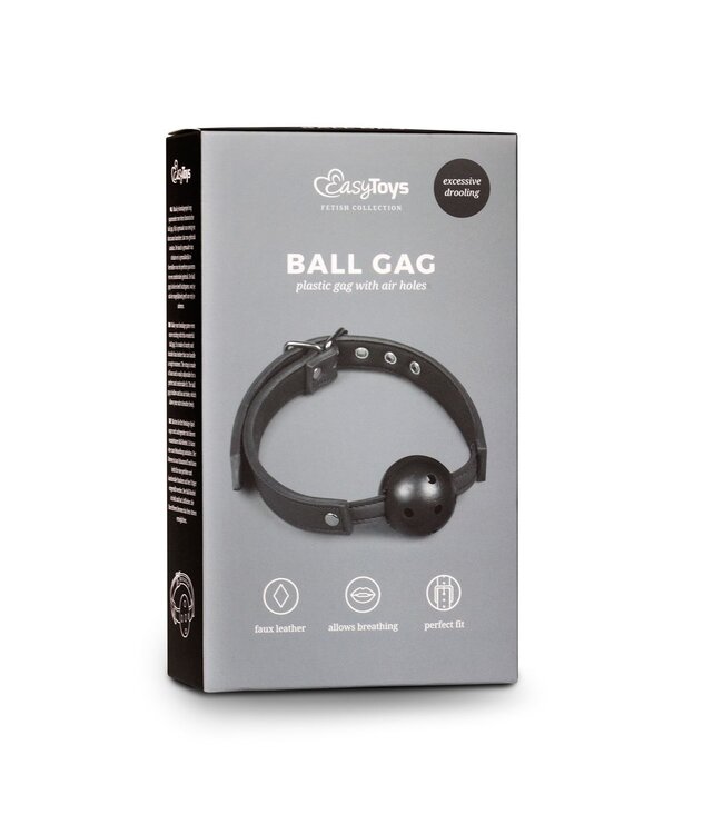 Easytoys Fetish Collection Easytoys Fetish - Ball gag met PVC bal - Zwart