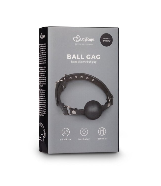 Easytoys Fetish Collection Easytoys Fetish - Ball Gag Met Grote Siliconen Bal