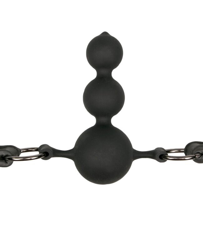 Easytoys Fetish Collection Easytoys Fetish - Balknevel met siliconen kralen - Zwart