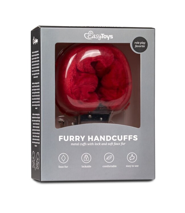Easytoys Fetish Collection Easytoys Fetish - Bonten handboeien - rood