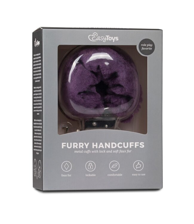 Easytoys Fetish Collection Easytoys Fetish - Bonten handboeien - Paars