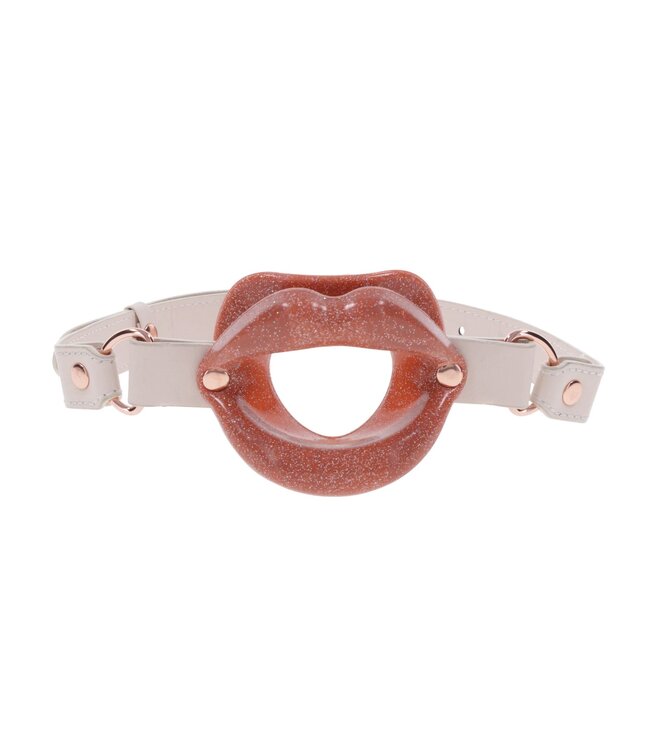 Sportsheets Sportsheets – S&M Peaches ‘n CreaMe Silicone Lippenknevel – Cream & Orange