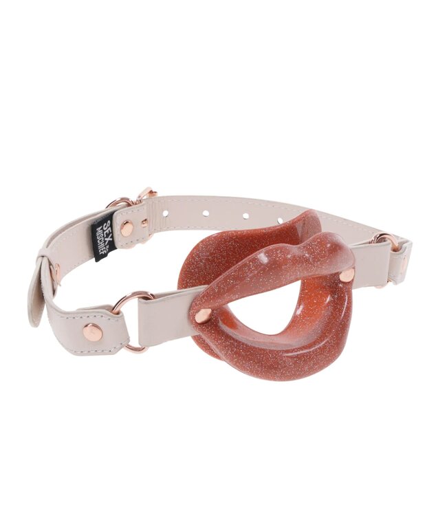 Sportsheets Sportsheets – S&M Peaches ‘n CreaMe Silicone Lippenknevel – Cream & Orange