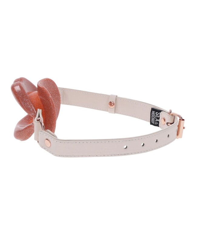 Sportsheets Sportsheets – S&M Peaches ‘n CreaMe Silicone Lippenknevel – Cream & Orange