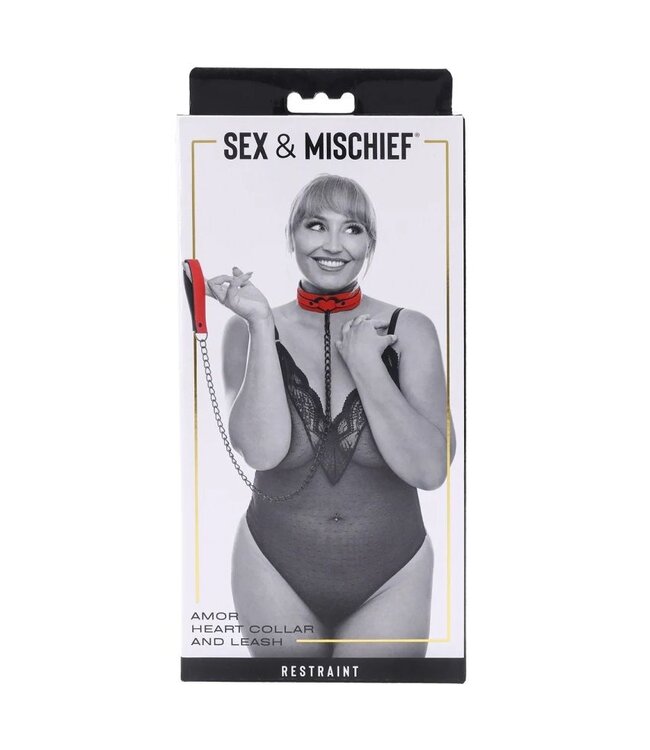 Sportsheets Sportsheets - Sex & Mischief Amor  Collar and Leash