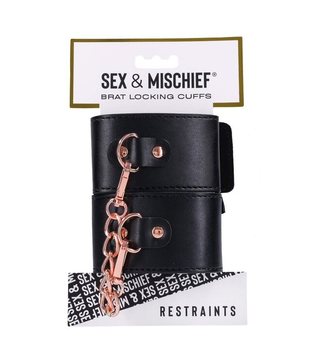 Sportsheets Sportsheets - Sex & Mischief Brat Locking Cuffs