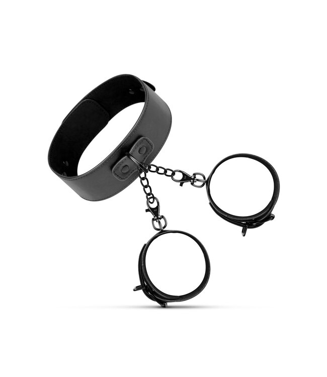 Bedroom Fantasies Halsband & Polsboeien - Zwart