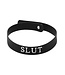XR Brands Master Series - Siliconen Halsband - 'Slut'