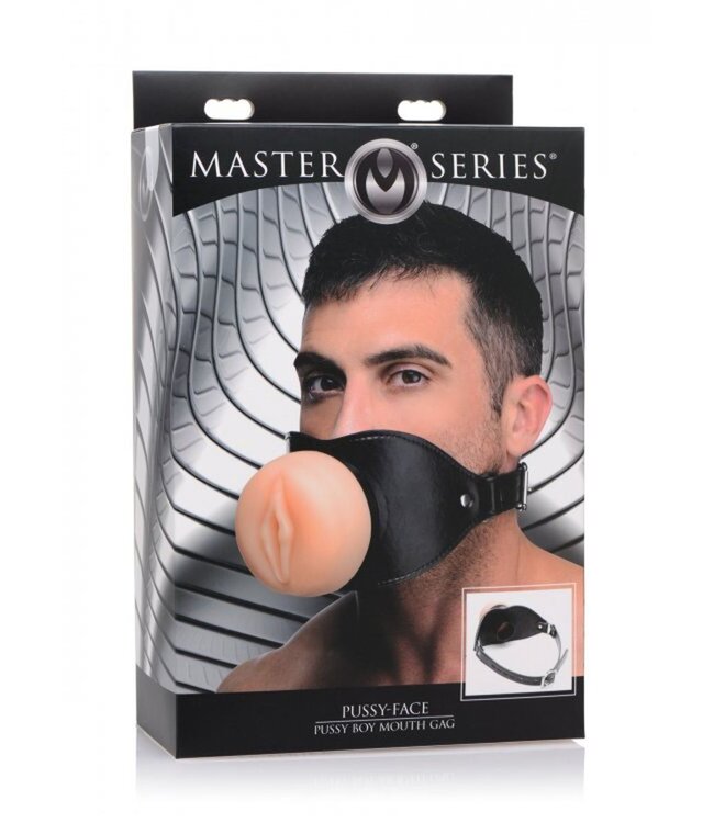 XR Brands Pussy Face Vagina Gag
