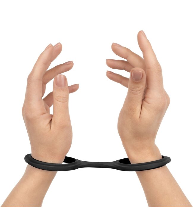 Easytoys Online Only EasyToys - Flexibele siliconen handboeien - Zwart