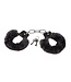 XR Brands XR Brands - Cuffed In Fur Handboeien - Zwart