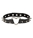 XR Brands XR Brands - Spiked Heart Choker - Zwart