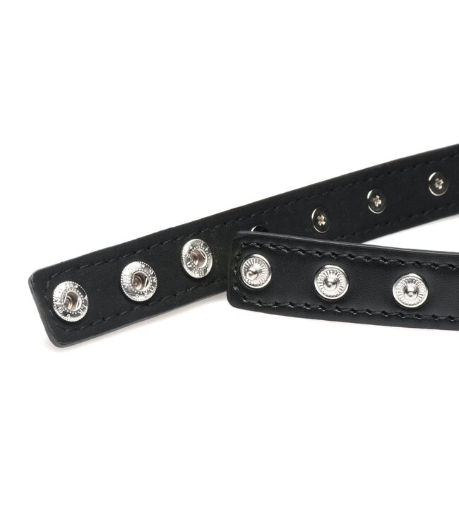 XR Brands XR Brands - Spiked Heart Choker - Zwart