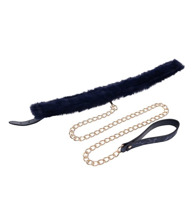 Sportsheets Sportsheets - Cougar Bonten Kraag en Lijn - Zwart