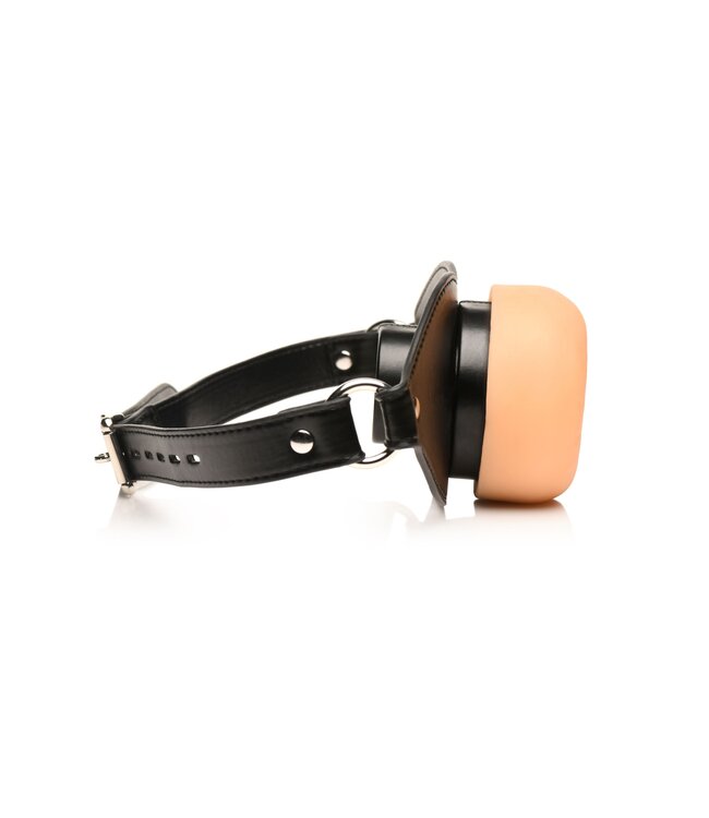 XR Brands XR Brands - Ass Face Mouth Gag - Beige