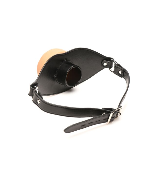 XR Brands XR Brands - Ass Face Mouth Gag - Beige