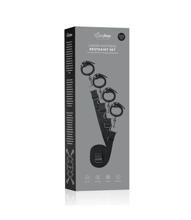 Easytoys Fetish Collection Easytoys Fetish - Under Mattress Restraint Set