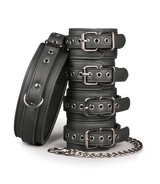 Easytoys Fetish Collection Easytoys Fetish - Bondage Set - Halsband en Hand - en Enkelboeien