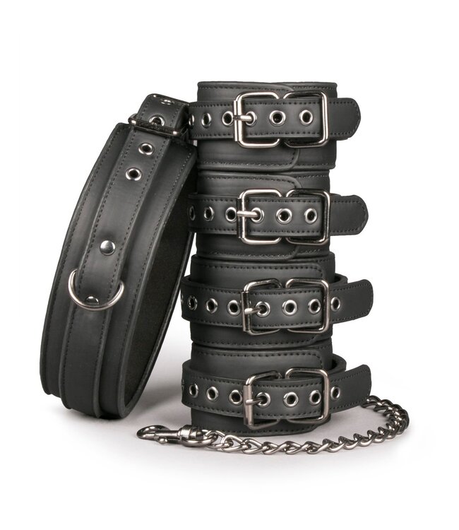 Easytoys Fetish Collection Easytoys Fetish - Bondage Set - Halsband en Hand - en Enkelboeien
