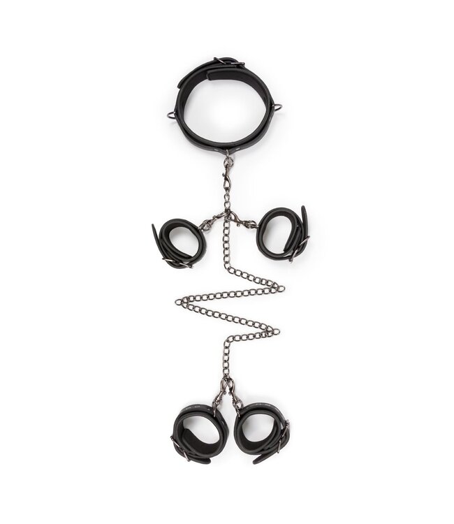 Easytoys Fetish Collection Easytoys Fetish - Bondage Set - Halsband en Hand - en Enkelboeien