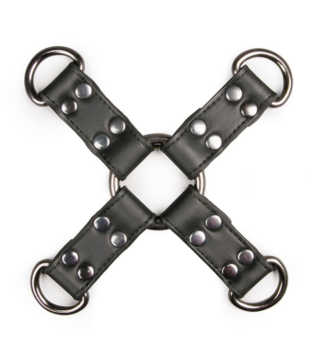 Easytoys Fetish Collection Easytoys Fetish - Zwarte Kunstleren Hogtie