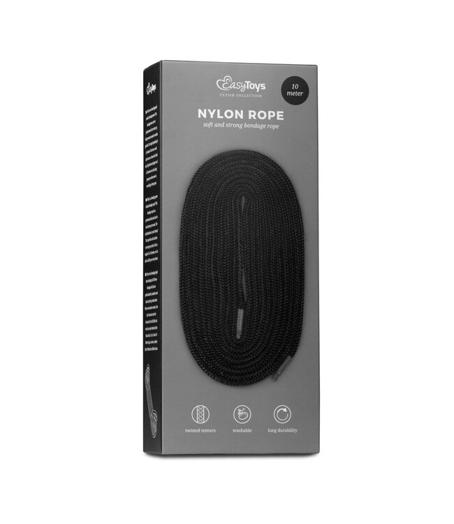 Easytoys Fetish Collection Easytoys Fetish - Zwart Bondagetouw - 10 Meter