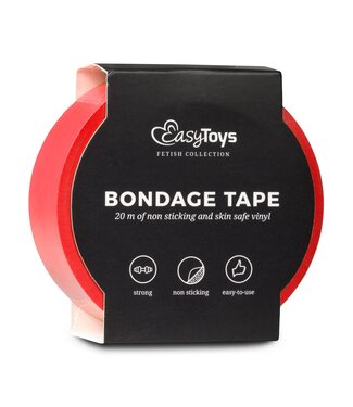 Easytoys Fetish Collection Easytoys Fetish - Rode bondagetape - 20m