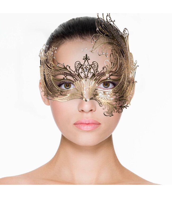 Easytoys Fetish Collection Easytoys Fetish - Open Venetiaans Masker - Goudkleurig