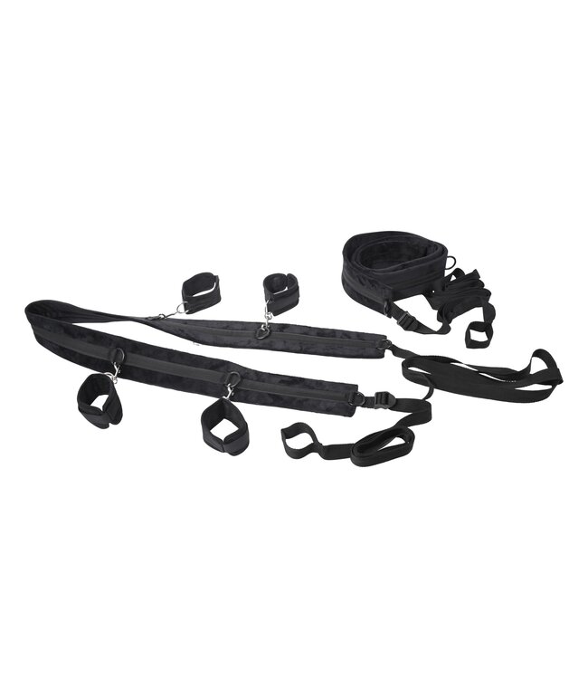 Sportsheets SPORTSHEETS – No Matter Where Bondage Restraint System – Zwart
